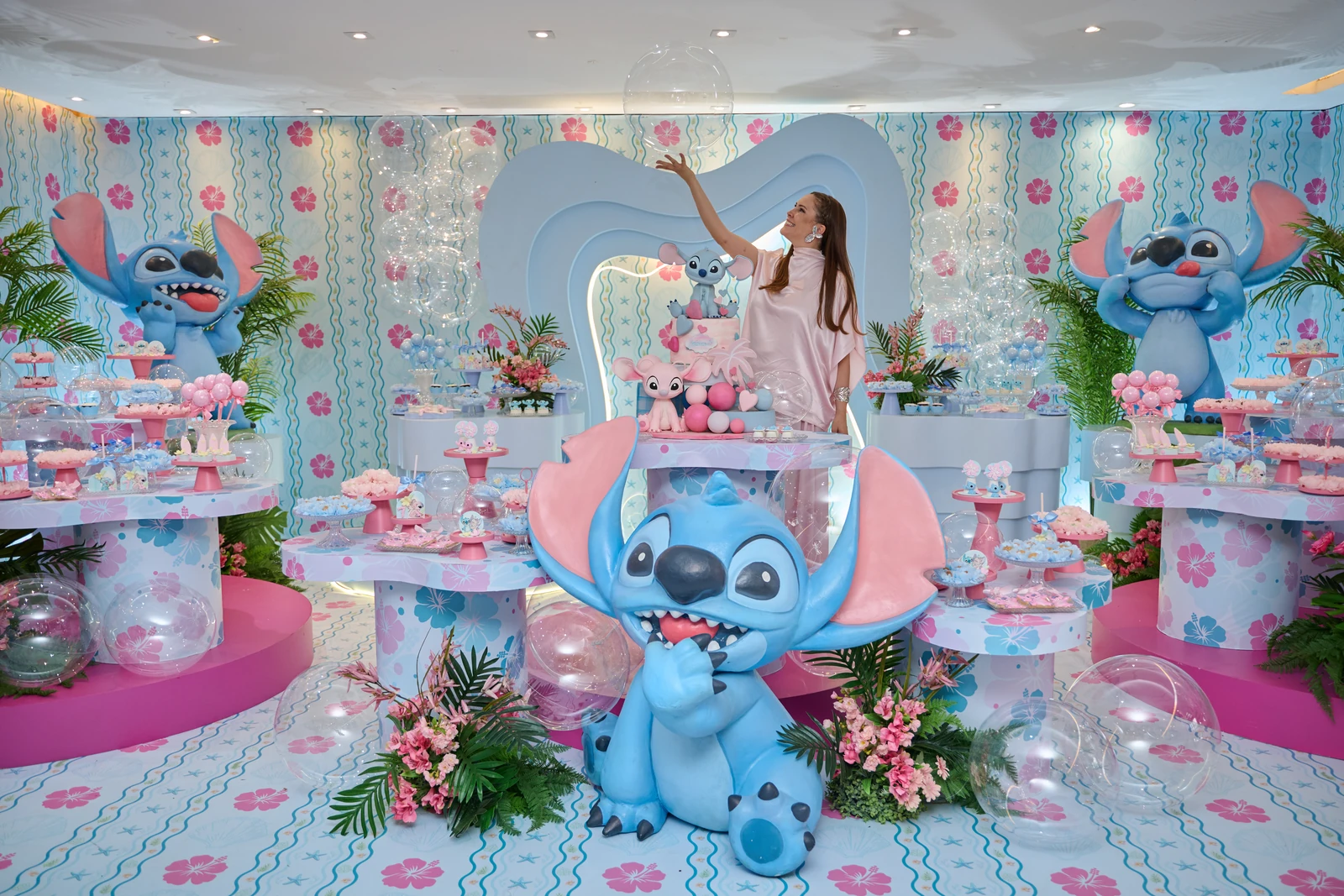 Decoração personalizada infantil criada pela Festas Criativas em Brasília