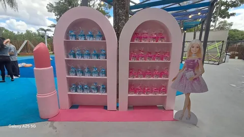 Decoração de festa infantil Barbie em Brasília DF — Barbie Malibu, foto 5