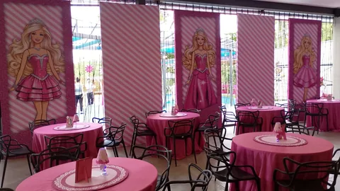 Decoração de festa infantil Barbie em Brasília DF — Barbie Malibu, foto 7