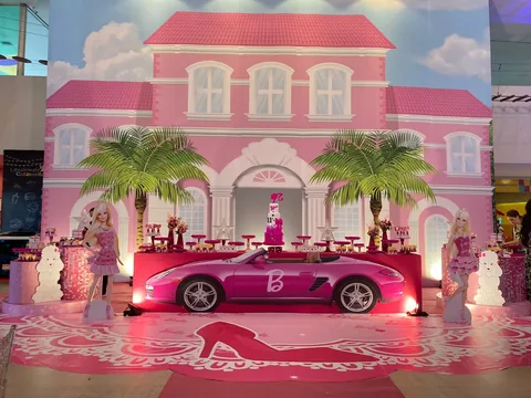 Decoração de festa infantil Barbie em Brasília DF — Barbie Malibu, foto 9