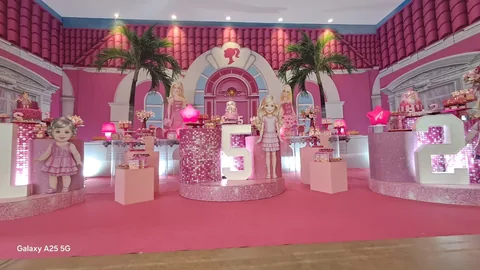 Decoração de festa infantil Barbie em Brasília DF — Barbie Malibu, foto 14