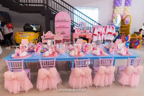 Decoração de festa infantil Cand Land em Brasília DF — montagem real, foto 7