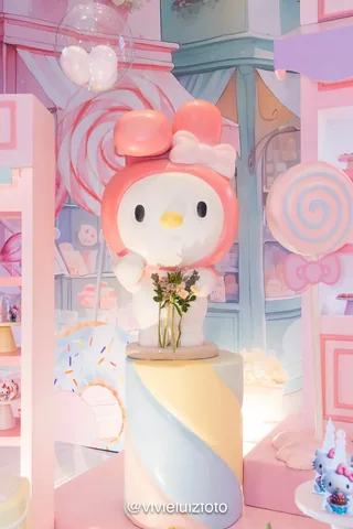 Decoração de festa infantil Cand Land em Brasília DF — montagem real, foto 8