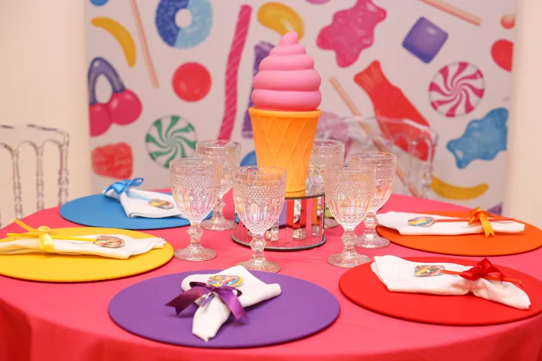 Tema de festa infantil Candy Store em Brasília DF