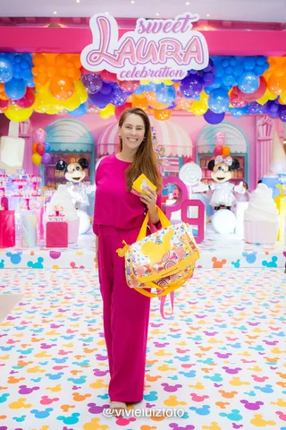 Decoração de festa infantil Disney Celebration em Brasília DF — montagem real, foto 9