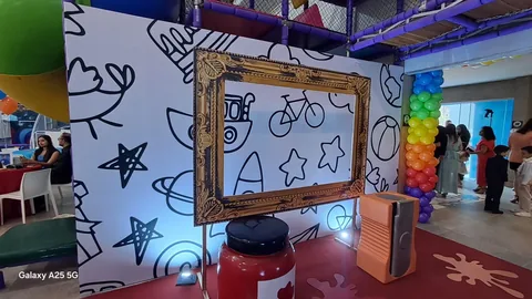 Decoração de festa infantil Formatura em Brasília DF — montagem real, foto 4