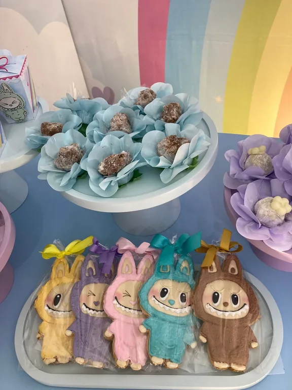 Tema de festa infantil Labubu em Brasília DF