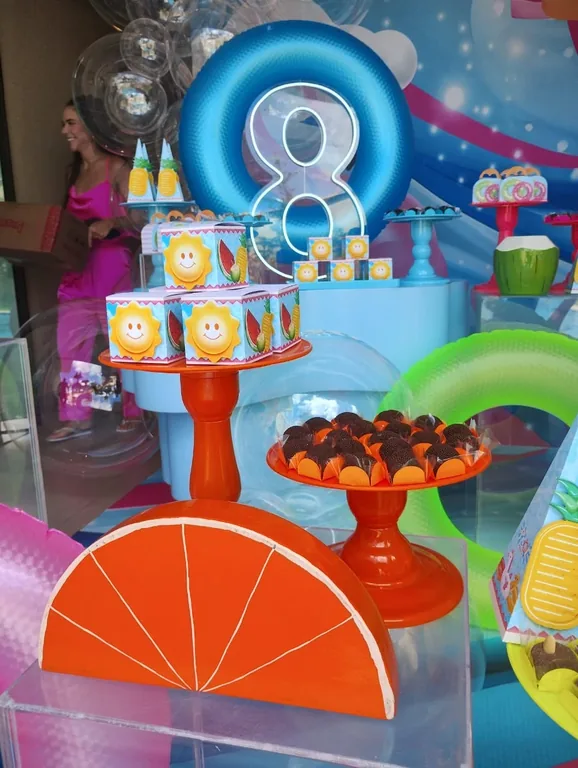 Tema de festa infantil Pool Party em Brasília DF