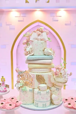 Decoração de festa infantil Princesas em Brasília DF — montagem real, foto 4