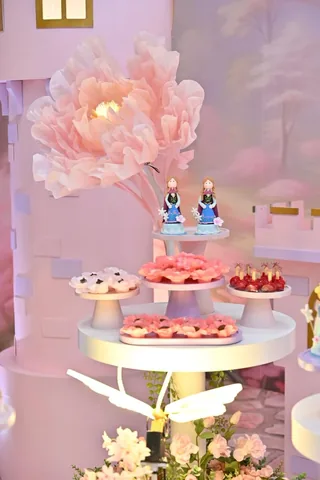 Decoração de festa infantil Princesas em Brasília DF — montagem real, foto 6