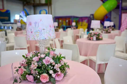 Decoração de festa infantil Princesas em Brasília DF — montagem real, foto 14
