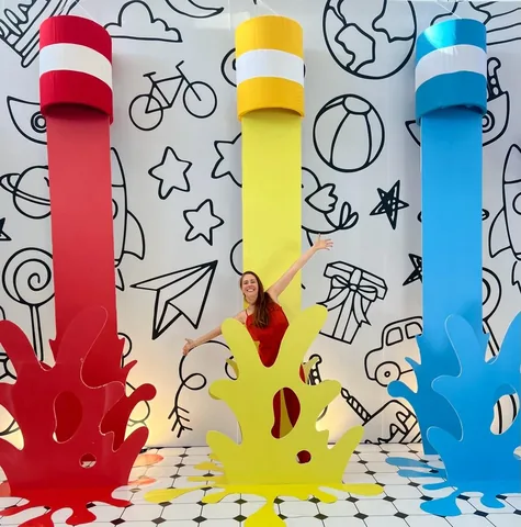 Decoração de festa infantil Toda Criança é um Artista em Brasília DF — Ateliê de Cores, foto 2