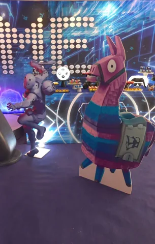 Decoração de festa infantil Games em Brasília DF — montagem real, foto 3