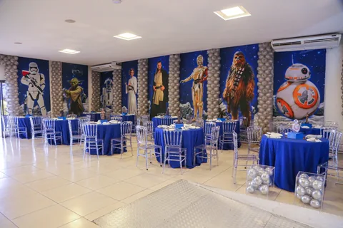 Decoração de festa infantil Star Wars em Brasília DF — montagem real, foto 3