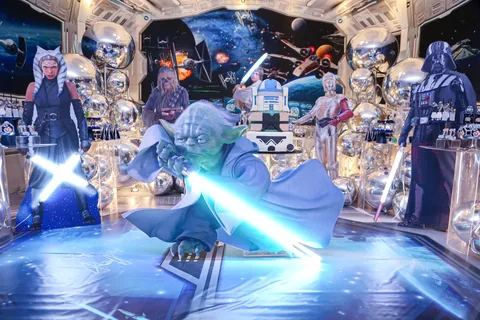 Decoração de festa infantil Star Wars em Brasília DF — montagem real, foto 4