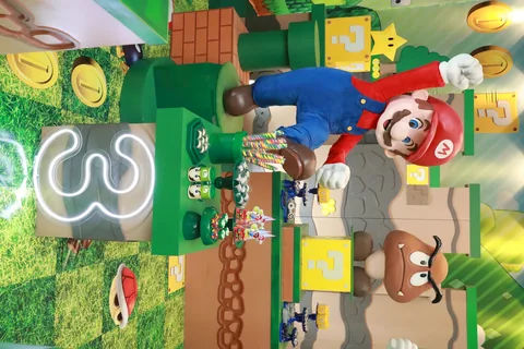 Decoração de festa infantil Super Mario em Brasília DF — Reino dos Cogumelos, foto 1