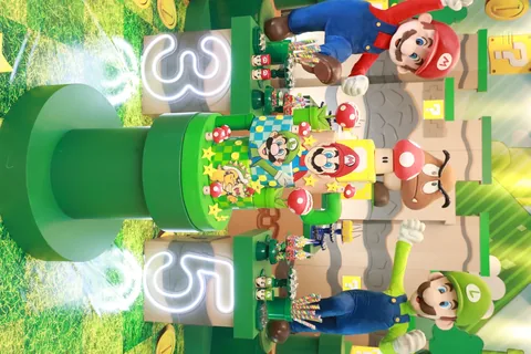 Decoração de festa infantil Super Mario em Brasília DF — Reino dos Cogumelos, foto 12