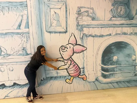 Decoração de festa infantil Ursinho Pooh em Brasília DF — montagem real, foto 17