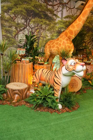 Decoração de festa infantil Safári em Brasília DF — montagem real, foto 11